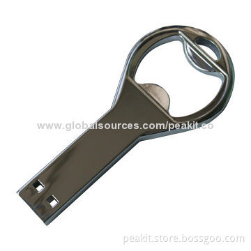 Bottle opener USB flash drives